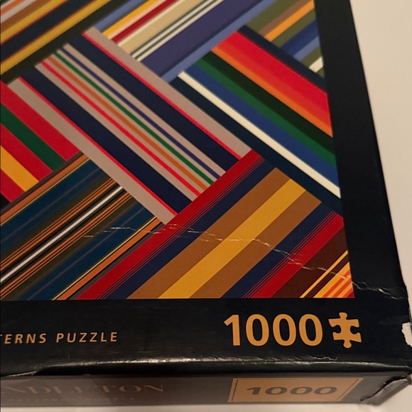 Pendleton Multicolor Striped Patterns Puzzle - Picture 3 of 5